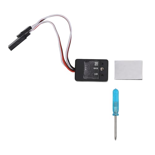RC Gyro Modul, DC 4,8–7,4 V Hilfs Gyroskop, Einstellbar Ferngesteuerte Automodell Drift Drive Kontrolle für SCX10 Remote Control Rennwagen Lenkleistung Integriertes RC Gyro Modul, DC 4,8–7,4 V Hilfs Gyroskop, Einstellbar Ferngesteuerte Automodell Drift Drive Kontrolle für SCX10 Remote Control Rennwagen Lenkleistung Integriertes von Hapivida