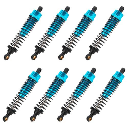RC Stoßdämpfer Set 1/10 Öl RC Dämpfer Set 90 mm Öffnung Metall Stoßdämpfer Auto Ersatzteile für TRX4 SCX10 D90 BA19160 (Blau-8 Stück) von Hapivida