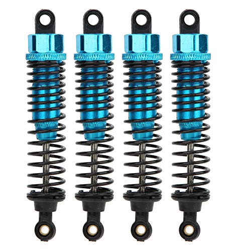 RC Stoßdämpfer Set 4 Stück 1/10 Öl RC Dämpfer Set 90 mm Öffnung Metall Stoßdämpfer Auto Ersatzteile für TRX4 SCX10 D90 BA19160(Blau) von Hapivida