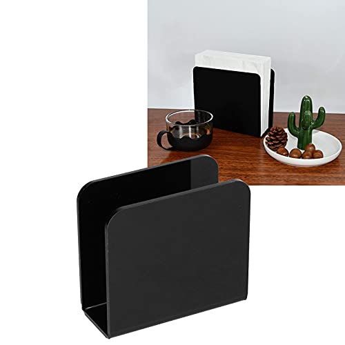 Serviettenhalter für Tisch, 12 x 11 x 5 cm Schwarz Acryl Napkins Holder Küche Serviettenspender Serviettenständer für Restaurant Decor Bar Zubehör Party Picknick (1 PCS) Serviettenhalter für Tisch, 12 x 11 x 5 cm Schwarz Acryl Napkins Holder Küche Serviettenspender Serviettenständer für Restaurant Decor Bar Zubehör Party Picknick (1 PCS) von Hapivida