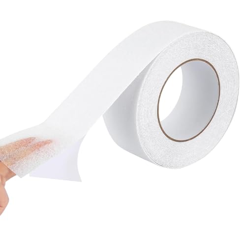 Antirutsch Klebeband Treppe 5cm*10m, Antirutsch Band Selbstklebend, Transparent Anti Rutsch Streifen, Selbstklebend Sicherheitsband Schützt Ältere MenschenKinder, Haustiere vor Ausrutschen und Stürzen Antirutsch Klebeband Treppe 5cm*10m, Antirutsch Band Selbstklebend, Transparent Anti Rutsch Streifen, Selbstklebend Sicherheitsband Schützt Ältere MenschenKinder, Haustiere vor Ausrutschen und Stürzen von HaploS