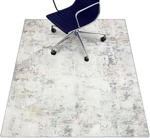 Happara Bodenschutzmatte Bürostuhl 120x90cm, Klebefreier, Waschbar Modern Teppich Bürostuhl Geeignet, rutschfest Schreibtischstuhl Unterlage für Harten Boden, Laminat und Fliesen Happara Bodenschutzmatte Bürostuhl 120x90cm, Klebefreier, Waschbar Modern Teppich Bürostuhl Geeignet, rutschfest Schreibtischstuhl Unterlage für Harten Boden, Laminat und Fliesen von Happara