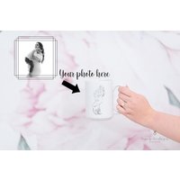 Muttertag Individuell Gezeichnete Familientasse - Familie Illustration Zeichnung Personalisierte Mama Tasse Einzigartiges Geschenk Für Oma von HappilyChicDesigns