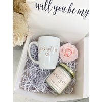 Patin Vorschlag Box Idee - Patentante Becher - Willst Du Meine Paten Geschenk-Box - Personalisierte Geschenk - Gute Fee Tante von HappilyChicDesigns