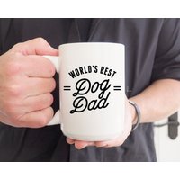 Welten Bester Hund Papa Becher - Geschenke - Becher Für Vatertag - Vatertag Geschenkidee - Pawdre Fell Hundeliebhaber Vater von HappilyChicDesigns