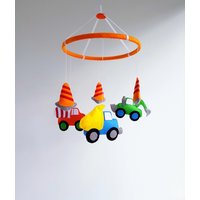 Baby Mobile-Krippe Mobile-Mobile Krippe-Kinderbett Mobile-Baby Krippe Mobile-Handgemachte Mobile-Filz Mobile-Kindergarten Mobile-Hängende von HappinessBabyToys