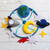 Raum Mobile Baby Filz Krippe Kinderbett Junge Mädchen Neues Geschenk Farbe Auswählen von HappinessBabyToys