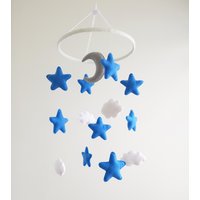 stern Marine Grau Mond Baby Mobile Krippe Kinderbett Dekor Wolke Geschlecht Neutral Hängen Kinderzimmer Dekoration Wählen Sie Jede Farbe stern Marine Grau Mond Baby Mobile Krippe Kinderbett Dekor Wolke Geschlecht Neutral Hängen Kinderzimmer Dekoration Wählen Sie Jede Farbe von HappinessBabyToys