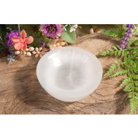 Kleine Selenitschale | Ca. 8cm Entladeschale Selenit Aufladeschale Schale Aus von HappinessandLoveDE