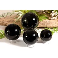 Obsidian Kugel | Aus Grosse 8cm 7cm 6cm 5cm von HappinessandLoveDE