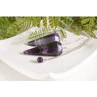 Pendel Amethyst Mit Pendelbrett Und Pendeltasche | Edelsteinpendel Aus Amethystpendel Set Brett Tasche Pendel Amethyst Mit Pendelbrett Und Pendeltasche | Edelsteinpendel Aus Amethystpendel Set Brett Tasche von HappinessandLoveDE