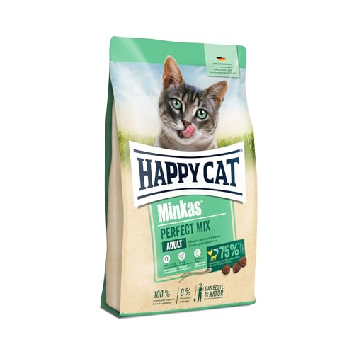 Happy Cat 70416 – Happy Cat Minkas Perfect Mix Geflügel, Fisch & Lamm – Trockenfutter für Katzen – 10 kg Inhalt Happy Cat 70416 – Happy Cat Minkas Perfect Mix Geflügel, Fisch & Lamm – Trockenfutter für Katzen – 10 kg Inhalt von Happy Cat