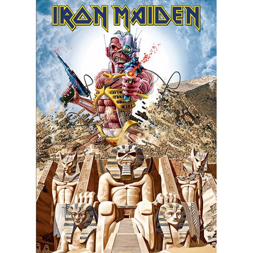 Iron Maiden - Postkarte Somewhere Back In Time von Happy Fans