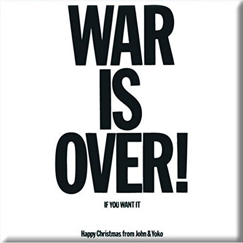 John Lennon - Magnet War Is Over von Happy Fans