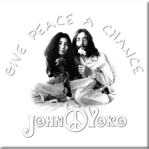 John Lennon - Magnets Peace von Happy Fans