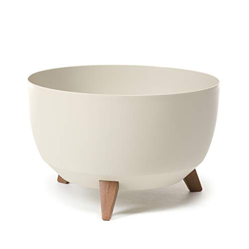 Happy Flower | MultiProject | Blumentopf an den Füßen | Pflanzkübel | rund | 3 Größen | 5 Farben | Übertöpfe | (ø 29 cm, Baumwolle) von HappyFlower