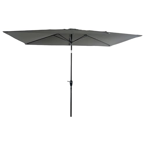 Happy Garden Gerader Sonnenschirm HAPUNA rechteckig 2x3m grau mit Kurbel. Gerader Sonnenschirm neigbar. Happy Garden Gerader Sonnenschirm HAPUNA rechteckig 2x3m grau mit Kurbel. Gerader Sonnenschirm neigbar. von Happy Garden