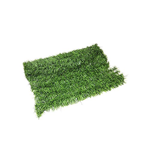 Happy Green 47349 Verkleidung Zaun-in Rasen PVC grün 30 x 25 x 10 cm von Happy Green