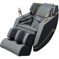 Elektrischer Massagesessel, ca. 115 x 76 x 106 cm - schwarz / beige von Happy Home