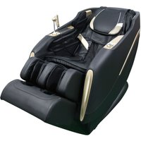 Elektrischer Massagesessel, ca. 142.5 x 74 x 102 cm - schwarz / beige von Happy Home