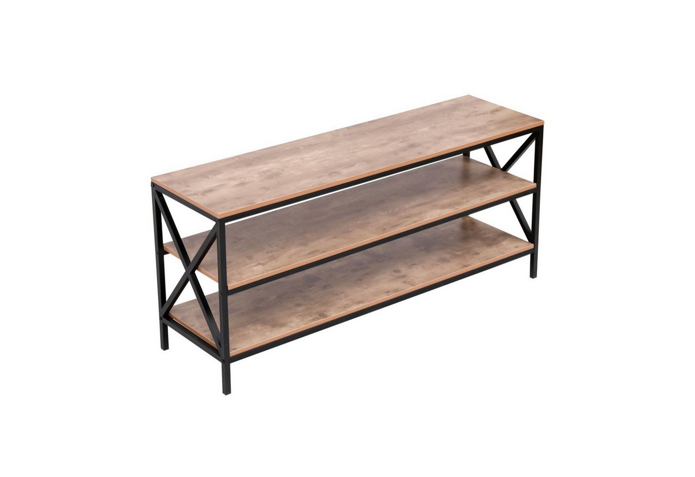 Happy Home Beistellschrank TV Schrank Schrank Kommode Sideboard Regal Sideboard mit 3 Ablagen Happy Home Beistellschrank TV Schrank Schrank Kommode Sideboard Regal Sideboard mit 3 Ablagen von Happy Home