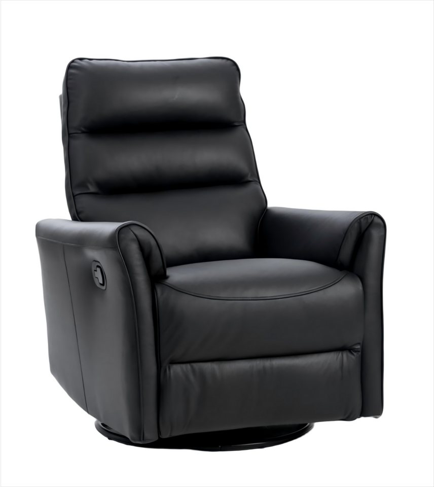 Happy Home Loungesofa Verstellbarer Relaxsessel mit Massagefunktion in schwarzer Lederoptik Happy Home Loungesofa Verstellbarer Relaxsessel mit Massagefunktion in schwarzer Lederoptik von Happy Home