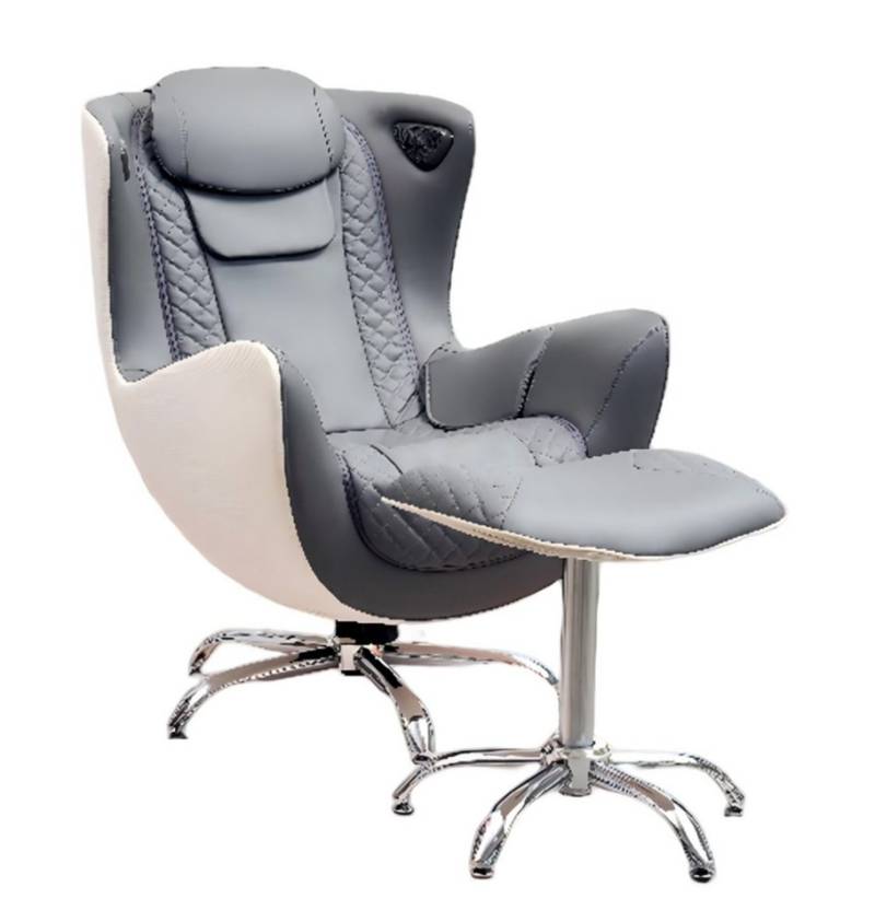 Happy Home Massagesessel Elektro-Massagesessel mit Hocker & Heizfunktion - Wellness für Zuhause von Happy Home