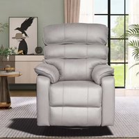 Happy Home Relaxsessel 80 x 96 x 105 cm - hellgrau von Happy Home