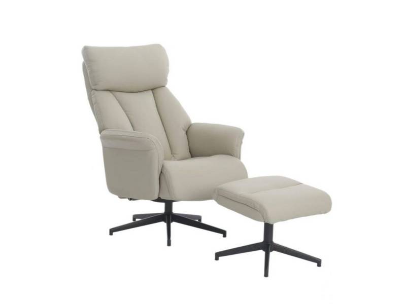 Happy Home Relaxsessel Erholungsstuhl Komfortsessel Gepolsteter Relaxsessel mit Hocker von Happy Home