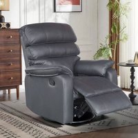 Happy Home Relaxsessel ca. 80 × 96 × 105 cm - dunkelgrau von Happy Home