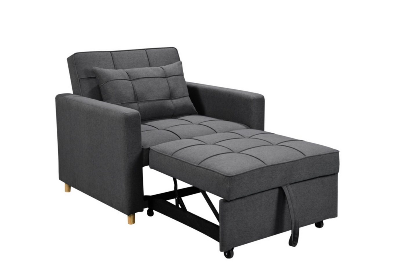 Happy Home Schlafsofa Schlafsessel Sofabett mit Kissen Gästebett Lounge Sessel für Wohnung Happy Home Schlafsofa Schlafsessel Sofabett mit Kissen Gästebett Lounge Sessel für Wohnung von Happy Home