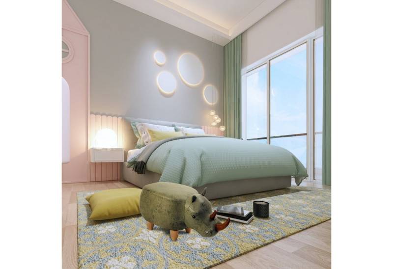 Happy Home Sitzhocker Tierhocker & Kinderhocker - Sitzmöbel fürs Kinderzimmer von Happy Home
