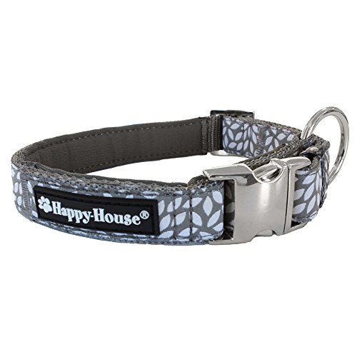 Halsband Nylon Nylon Flora Weiß (S) von Happy-House
