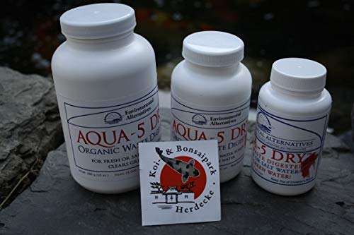 Vorteilspack Aqua 5 Dry Bakterien Dosen 2 x 280g Filterbakterien Koi Teich von Happy Koi