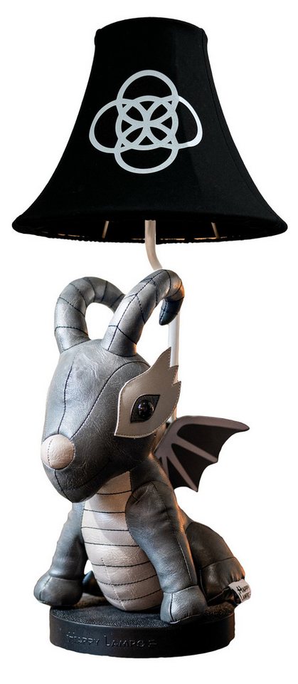 Happy Lamps for smiling eyes LED Tischleuchte Black Dragon, LED fest integriert, Warmweiß, Hochwertig, Einzigartig, Zertifiziert von Happy Lamps for smiling eyes