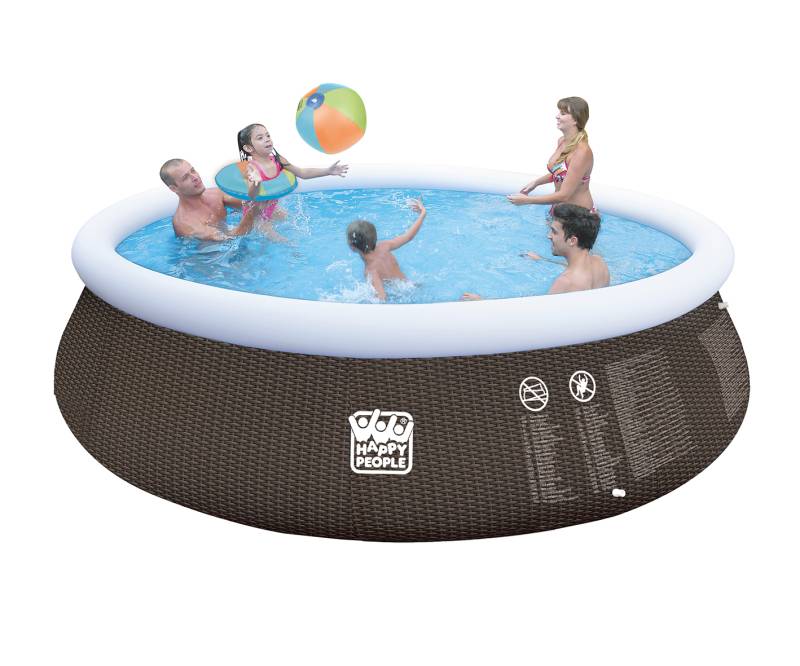 Quick Up Pool Set mit 530 gal Filterpumpe von Happy People