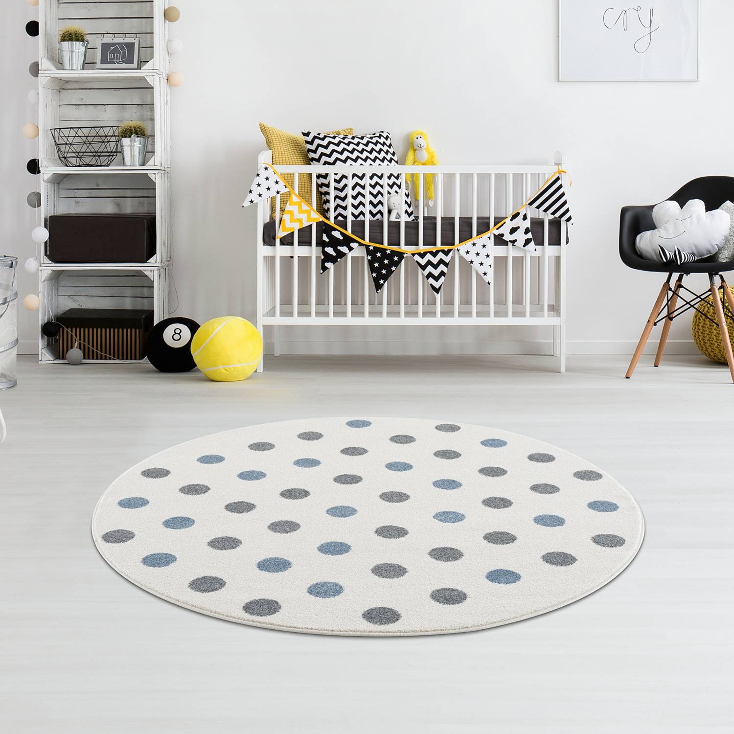 Kinderteppich Confetti von Happy Rugs