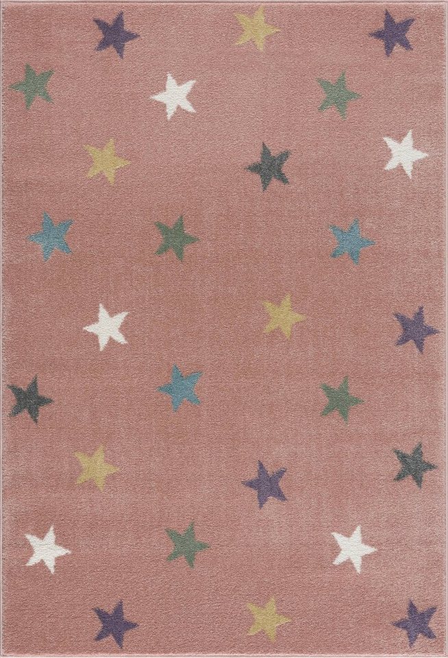 Kinderteppich Fame, Happy Rugs, rechteckig, Höhe: 18 mm, weicher Flor von Happy Rugs