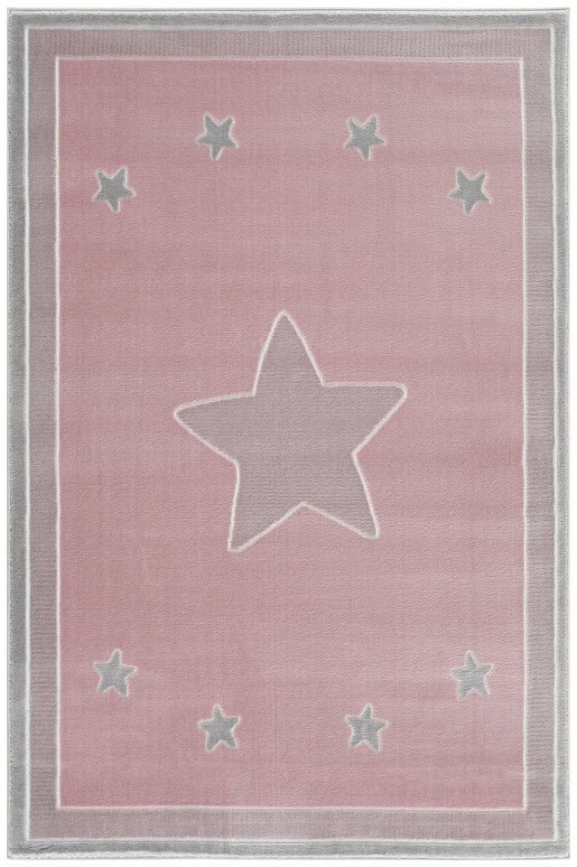 Kinderteppich Princess, Happy Rugs, rechteckig, Höhe: 18 mm, weicher Flor von Happy Rugs