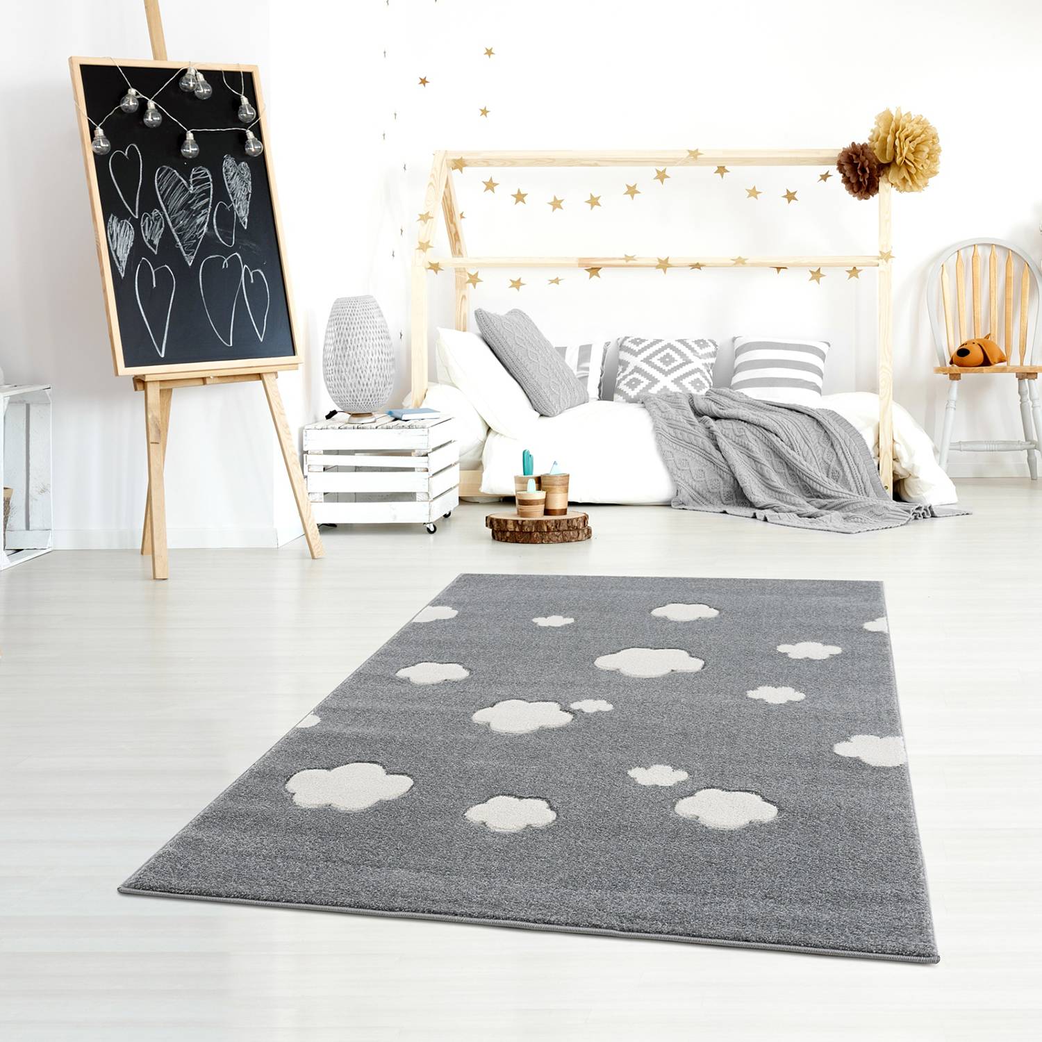 Kinderteppich Sky Cloud von Happy Rugs