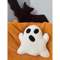 Gruseliges Boucle-Geist-Kissen - Halloween-Wohnkultur, Lustiges Geist-Spielzeug, Weiches Geist-Kissen, Halloween-Akzent-Kissen, Gemütliches Gruseliges Boucle-Geist-Kissen - Halloween-Wohnkultur, Lustiges Geist-Spielzeug, Weiches Geist-Kissen, Halloween-Akzent-Kissen, Gemütliches von HappyBabyEU