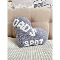 Personalisiertes Herz Kissen - Individuelles Plüsch Kissen, Vatertagsgeschenk Personalisiertes Herz Kissen - Individuelles Plüsch Kissen, Vatertagsgeschenk von HappyBabyEU