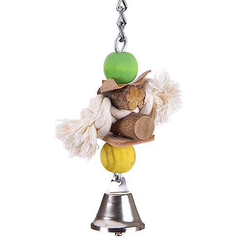 HappyBird | Vogelspielzeug Mini Bell für Wellensittiche - ca. 3,5 x 4 x 17,5 cm von HappyBird