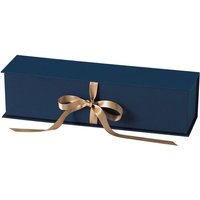 Aufbewahrungsbox Für Kerzen | Blau Mit Goldfarbener Satinschleife Aufbewahrungsbox Für Kerzen | Blau Mit Goldfarbener Satinschleife von HappyCandlesShop