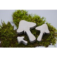 Pilze Holzformen Mix Aus 3 Größen, Bastelpilz Rohlinge, Holz Pilz Stoadstool, Herbst Basteln, Herbstzubehör, Wald Deko von HappyCraftsDIY