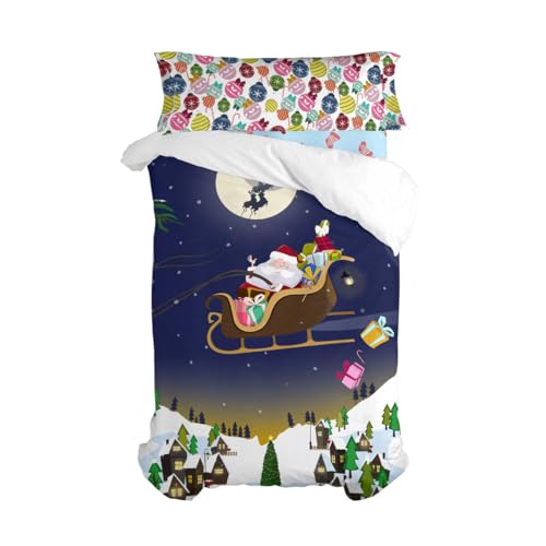 HappyFriday Xmas Bettwäsche-Set, Mehrfarbig, für 80/90 cm Bett, 2-teilig, Bunt HappyFriday Xmas Bettwäsche-Set, Mehrfarbig, für 80/90 cm Bett, 2-teilig, Bunt von happyfriday