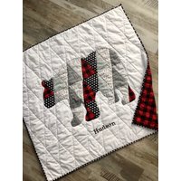 Baby Decke Gehäkelt Aus 100 % Baumwolle, Gehäkelte Fürs Kinderzimmer von HappyHippoQuilts