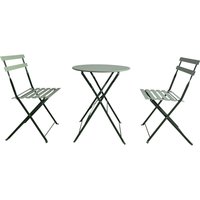 Happy Home Bistro-Set 3 tlg. HGE48-GRN grün von Happy Home
