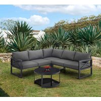 Happy Home Ecklounge Set HGS63-DGR dunkelgrau von Happy Home