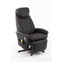 Happy Home Elektrischer Massagesessel Relaxsessel HWP09-SCW schwarz Lederoptik von HappyHome